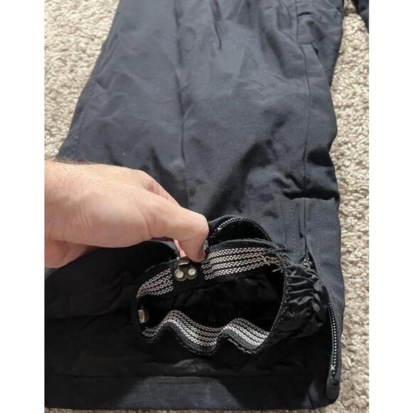 Ripzone Black Core Insulated Ski Snow Nylon Snowboard Pants XLarge Adjustable - Picture 3 of 10